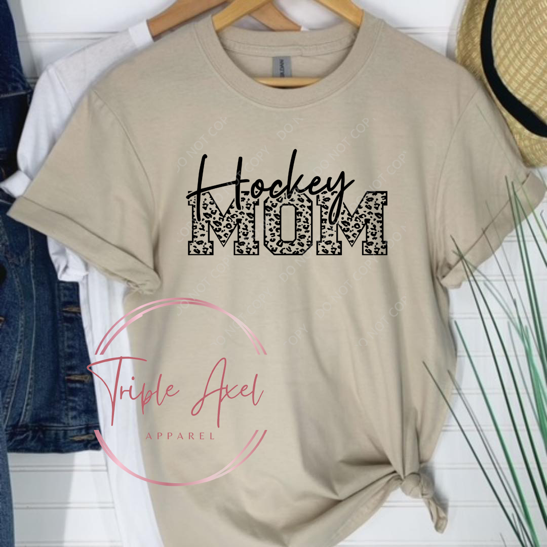 Hockey Mom Hoodie or Crew Neck