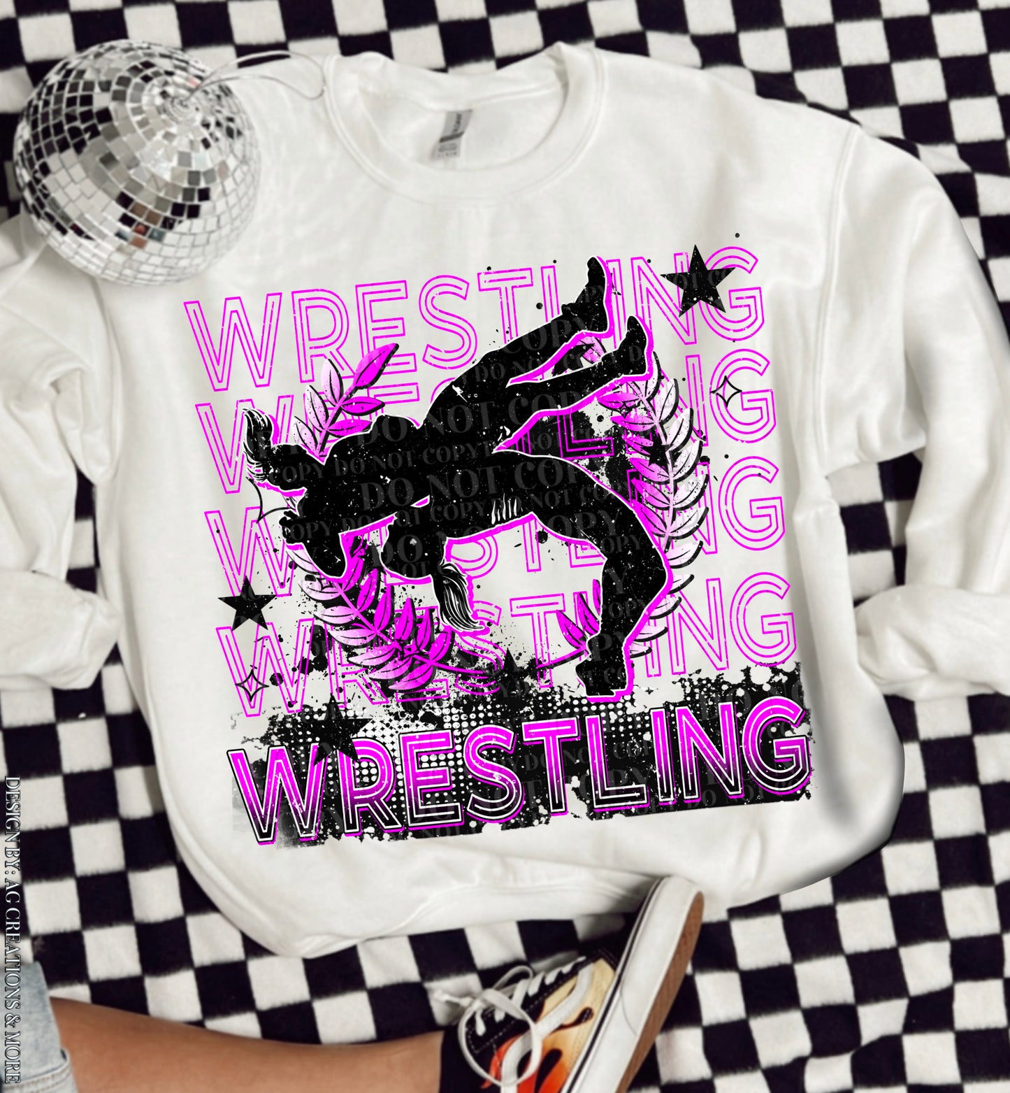 Wrestling (girl) T-Shirt
