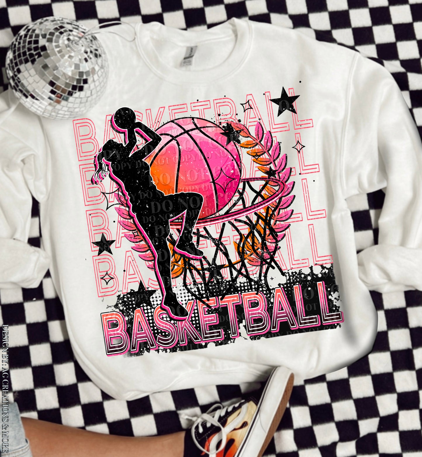 Basketball (girls)  Hoodie or Crew Neck