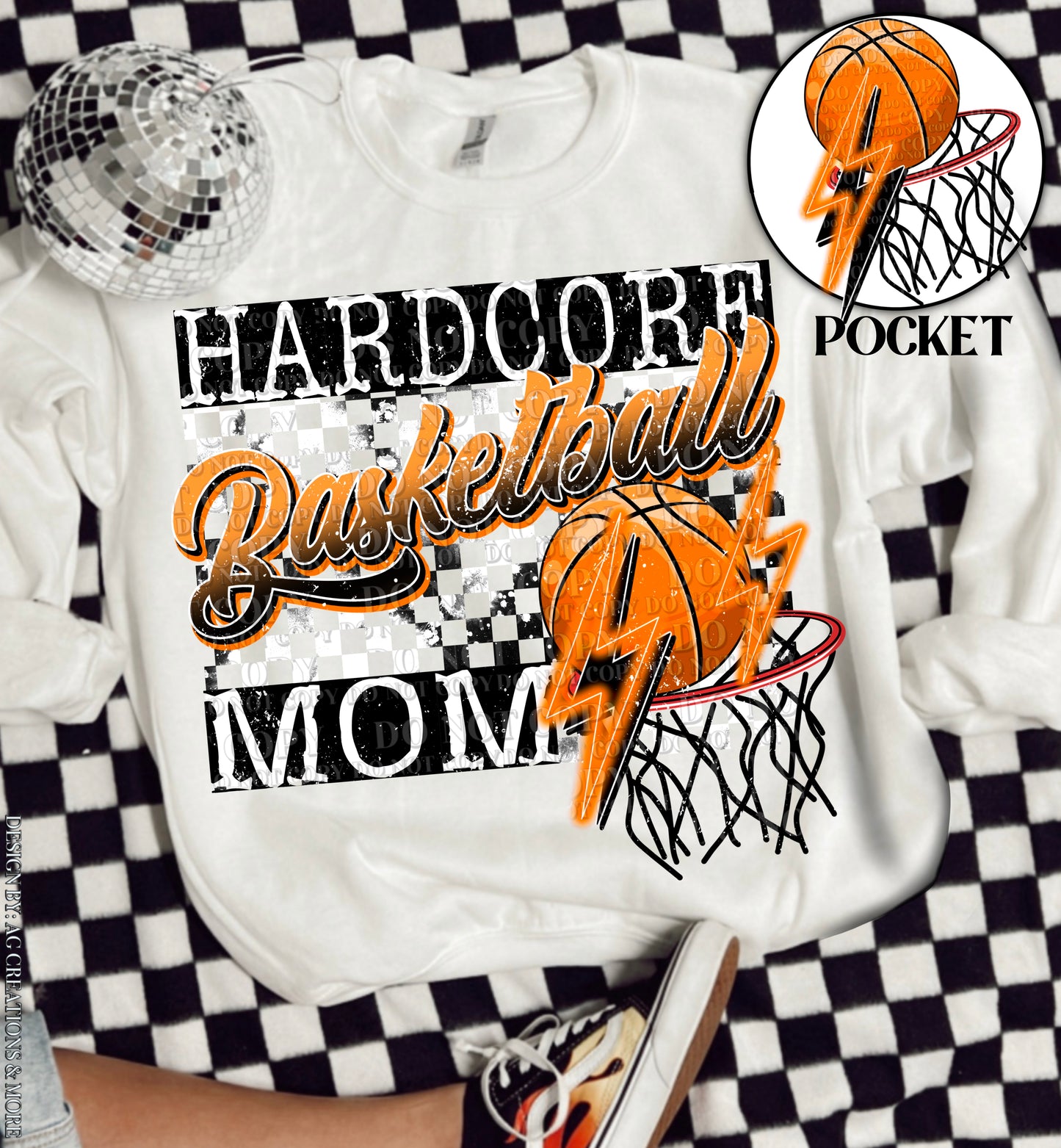 Hardcore basketball  Mom  T-Shirt