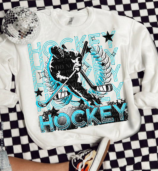 Hockey Hoodie or Crew Neck