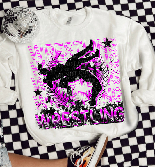 Wrestling (girl) T-Shirt