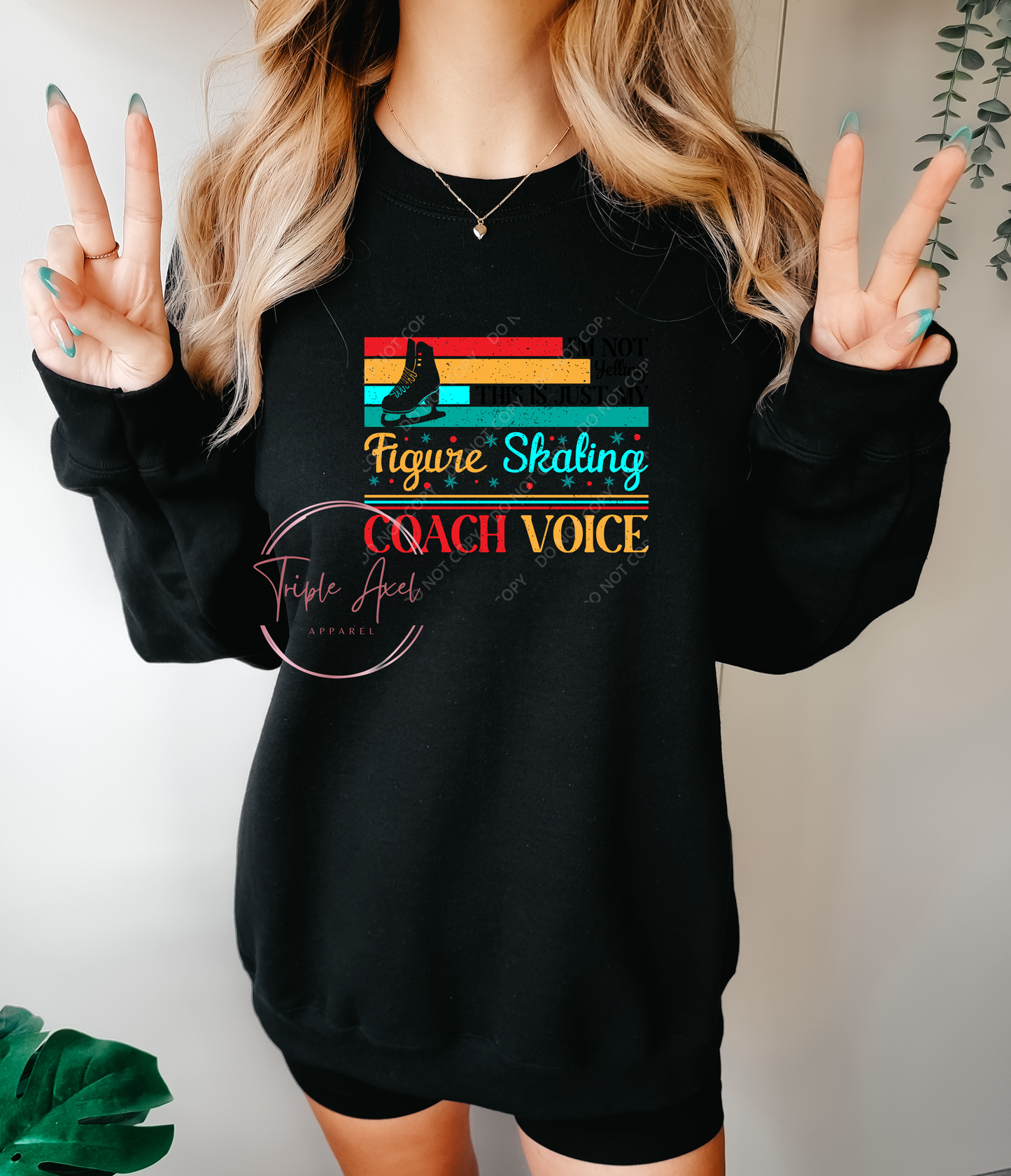 Figure Skating Coach Voice Tshirt
